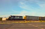 NS SD40-2 Locomotive in the yard